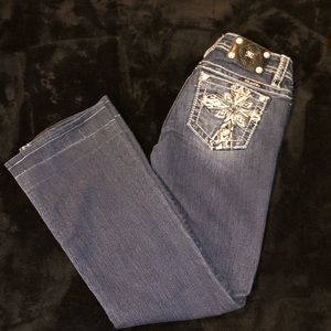 Miss me girls boot cut size 16 jeans